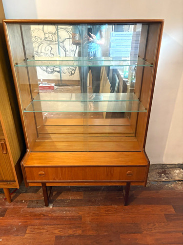 Schreiber wood glass display - wood,