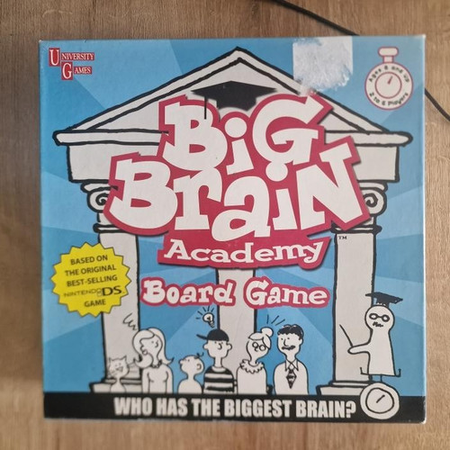 Big brain academy board game - board,