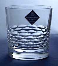 EDINBURGH CRYSTAL PORTREE - 9oz / 255ml OLD FASHIONED WHISKY GLASS 8.4cm/ 3 1/4"