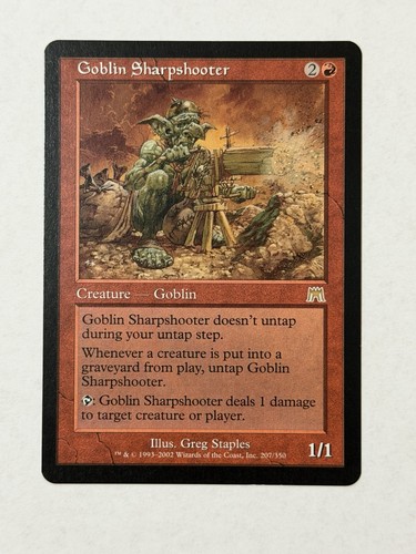 Goblin sharpshooter onslaught - goblin,