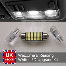 For Seat Leon MK1 Xenon White Interior LED Welcome and Reading Lights Upgrade