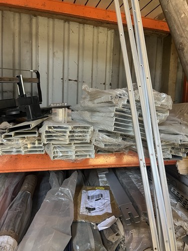 Metal gondola shelving - metal,
