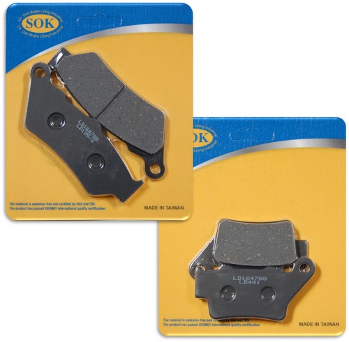 Front rear brake pads - front&rear,