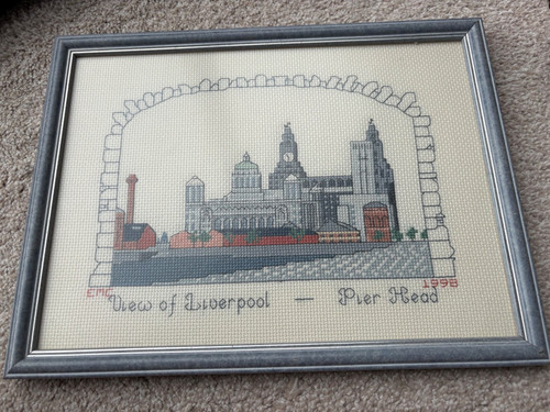 Vintage framed picture - vintage,