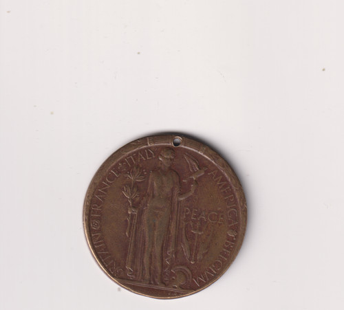 Glossop 1919 peace medal - 1919, 35mm