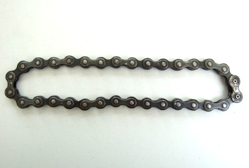Primary chain with spring link - with,