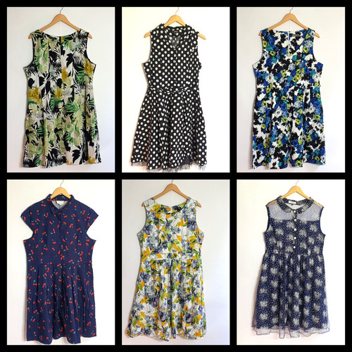 Dress 18 multicoloured - 6x,