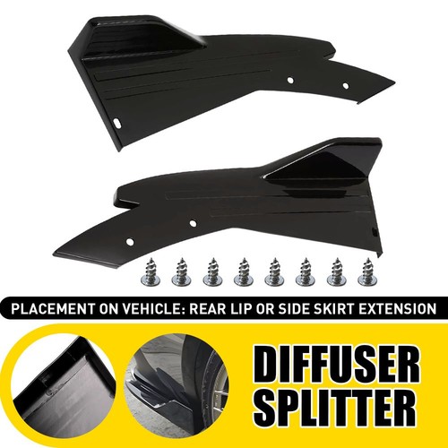 Car bumper spoiler rear - spoiler, lip