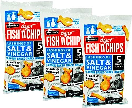 Burtons fish chips salt - 'n',