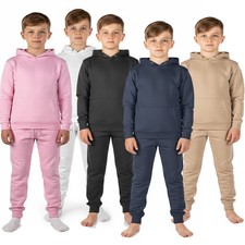 Plain Pullover Tracksuit