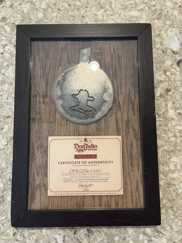 Don julio private - julio, framed