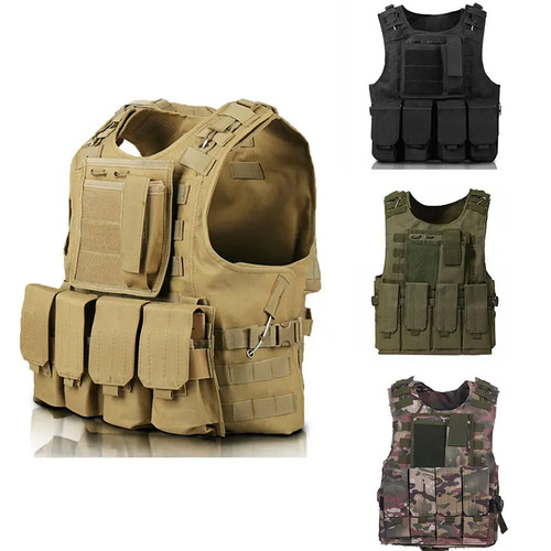Tactical vest airsoft assault - tactical,