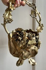 Antique Gilt Brass French Art