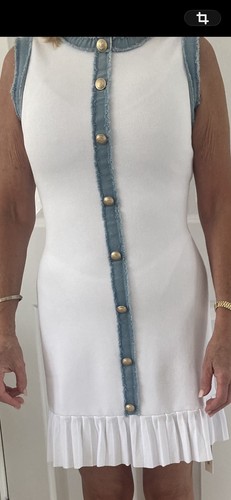 White and denim - and,