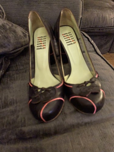 Harlot high heels leather - harlot,