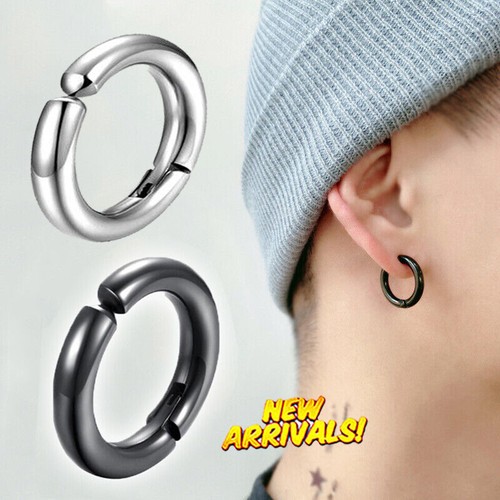 Non piercing clip fake men - non-piercing, on