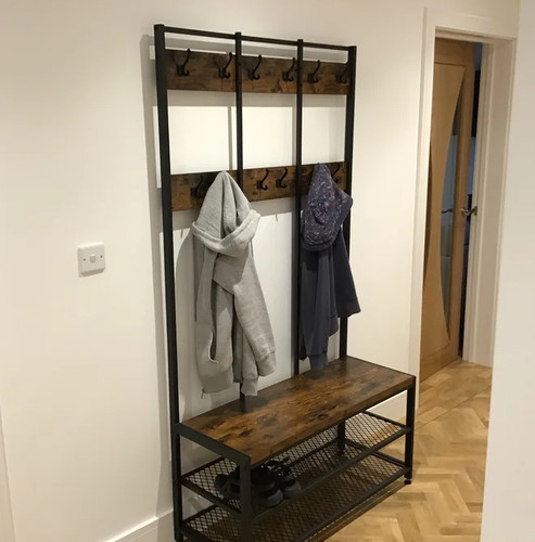 Industrial coat rack - industrial, vintage