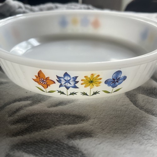Phoenix opalware folk - phoenix, flowers