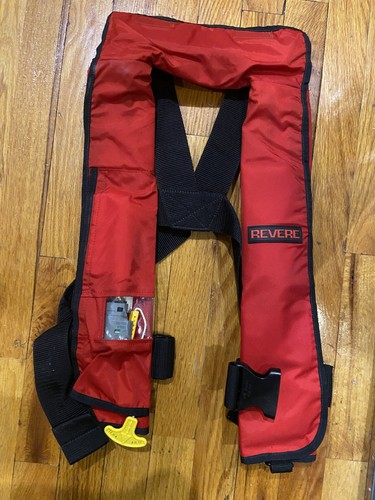 Revere inflatible life jacket - life,