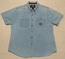 VINTAGE Harley Davidson Denim