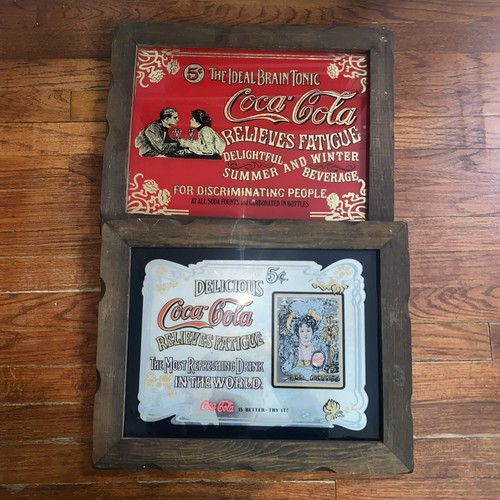 Coca cola vintage - vintage, wood
