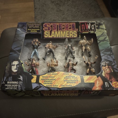 Wcw nwo steel slammers toy - nwo,