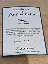 AutoArt CERTIFICATE ONLY for