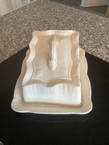 Victorian ironstone cheese - ironstone,