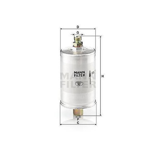 Mann filter 726 fuel - mann-filter,