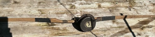 Long bow with bear fishing - with,