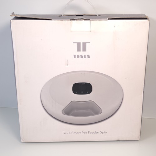 Tesla smart pet feeder spin - smart,