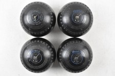 Henselite Classic Deluxe Size 5 Medium Lawn Bowls Set Of Four 