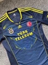 Fenerbache 2013-2014 Blue Adidas Third Shirt Size Men’s Large