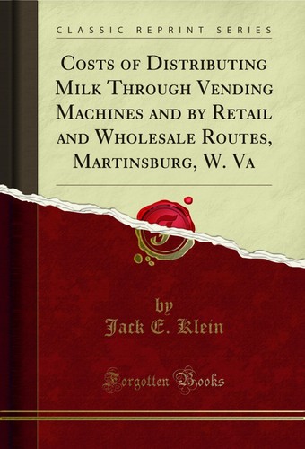 Costs distributing milk - costs,