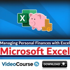 Microsoft Excel - Managing Personal Finances with Excel Training Video Course