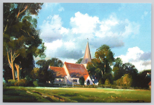 Postcard art card berwick - postcard,