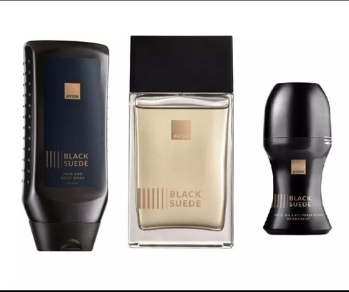 Avon black suede - black,