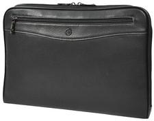 Leather Portfolio Zip Around