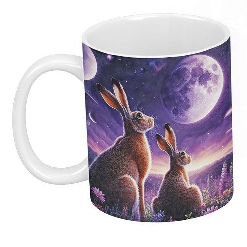 Moon gazing hares spiritual - gazing,