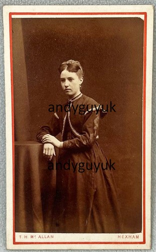 Cdv hexham lady mcallan - lady, by