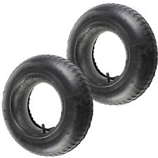 2 x WHEELBARROW WHEEL INNER TUBE AND BARROW TYRE 3.50 - 8 RUBBER INNERTUBE 35PSi