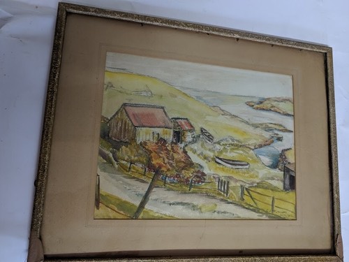 Vintage original framed - original,