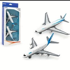 Airplane toy metal pull - toy, back