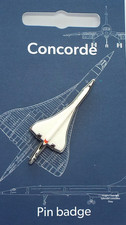 Concorde 3D Enamel Pin Badge