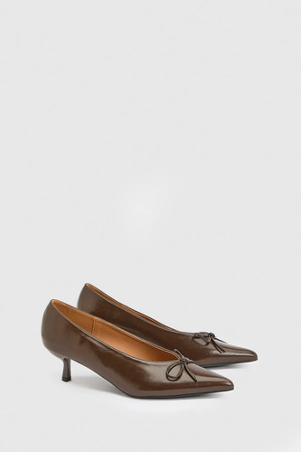 Wallis chocolate court - wallis, shoes