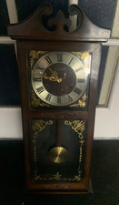 31 Day chiming wall clock with