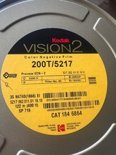 Kodak Vision2 200T/5217 400ft 35mm Motion Picture Colour Negative Film Reel NOS 
