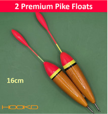 2 Premium Pike Fishing Floats