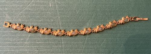 Vintage gold tone elephant - gold-tone,
