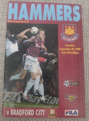 West ham united bradford - west, v